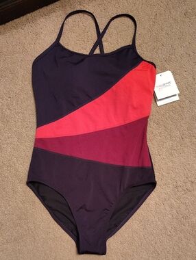 Aqua Shape-One-Piece Swimsuit in Purple Pink, and Plum